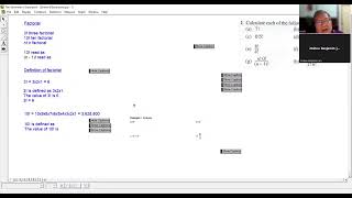 Factorial and n Choose r [upl. by Gunthar531]