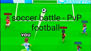 Soccer battle  PvP football game  available in play store ⚽🎮🔥 soccer football videogames [upl. by Delgado]