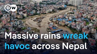 Over a hundred people killed by flooding and landslides in Nepal  DW News [upl. by Standish597]