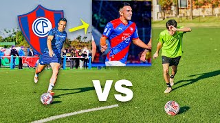 ALFIO OVIEDO JUGADOR DE CERRO PORTEÑO vs YOUTUBER PARAGUAYO RETOS DE FUTBOL [upl. by Yentterb]