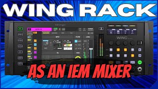 Behringer Wing Rack as an IEM Mixer  Tutorial  Examples [upl. by Fanni]