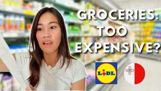 How Much I Spend For My GROCERIES Living In Malta 🇲🇹  Family of Two [upl. by Robinetta128]