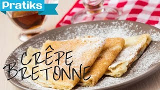 Recette dessert  La crêpe bretonne [upl. by Xenophon]