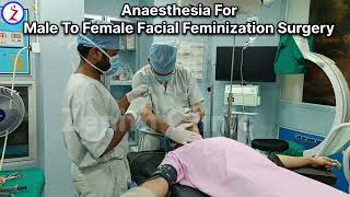 General Anaesthesia For Surgery  Male To Female Gender Change Surgery  GA Anaesthesia [upl. by Dodie]