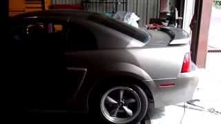 2V NA Mustang Dyno 335hp333tq at the rear tires [upl. by Ellimaj]