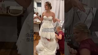 Must See Bride’s Bold Wedding Dress Transformation [upl. by Sutphin504]