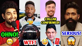 YouTuber Had to say SORRY for this HUGE MISTAKE 😰 MrBeast TSeries COLLAB Samay Raina MKBHD [upl. by Ylirama]