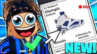 I Paid 10000000 On The NEW Air Olympic Sneakers On Roblox Sneaker Reseller Simulator [upl. by Morten75]