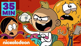 Bienvenue chez les Loud  35 MINUTES des farces les plus drôles   Nickelodeon France [upl. by Zenitram]