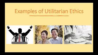 Video lecture  Consequentialist vs Principle Ethics [upl. by Sicard]