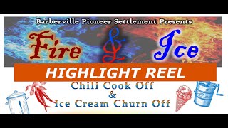 FIRE amp ICE OPEN HOUSE HIGHLIGHT REEL 🧊🔥 NonProfit Chili CookOff amp Ice Cream ChurnOff [upl. by Iblehs326]