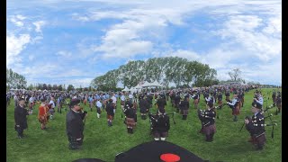 2024 VHG 360 Massed bands [upl. by Ttiwed]