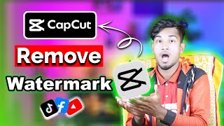 Removing Capcut Watermark  Easy Steps To Remove Watermark From Videos [upl. by Vic533]