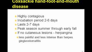 Adeno Coxsackie Slapped Cheek COMLEX USMLE [upl. by Viviane]