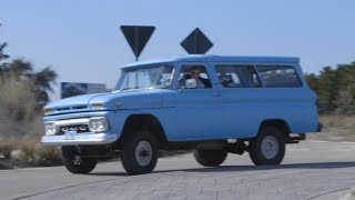 1964 GMC Carryall The Blue Goose  WHEEL LOVE [upl. by Ailehc]