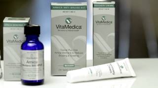 VitaMedica Arnica Montana to Minimize Bruising amp Swelling [upl. by Olwena]