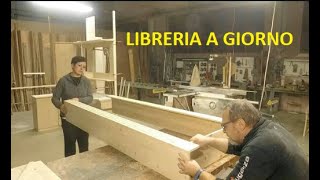 Come costruire una libreria LIBRARY BOOKSHOP CASE STORE tutorial DIY fai da te [upl. by Hillery955]