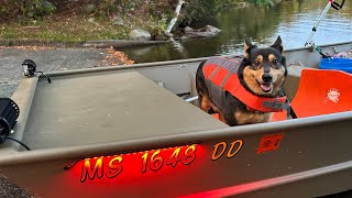 Beautiful night at Otis Reservoir 1648 g3 Jon boat September 19 2024 [upl. by Nodmac]