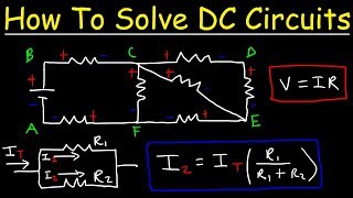 How To Solve Any Resistors In Series and Parallel Combination Circuit Problems in Physics [upl. by Avon926]