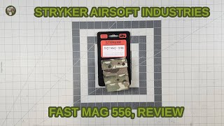 Stryker Airsoft Industries FAST 556 pouch review [upl. by Bascio907]