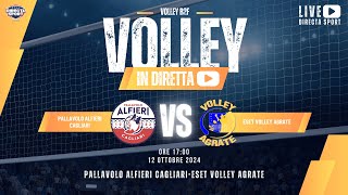 Volley B2F  Pallavolo Alfieri CagliariEset Volley Agrate 13 [upl. by Eilujna]