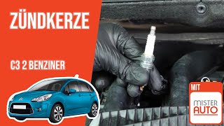 Wie Citroën C3 2 12 VTi Zündkerze wechseln ⚡ [upl. by Urban]