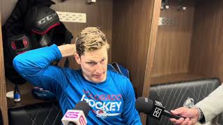 Nathan MacKinnon on win over Seattle Kraken [upl. by Sams568]