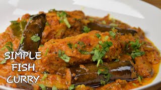 Mauritian Cuisine How To Make Simple Fish Curry  Fish Masala Curry Recipe [upl. by Vierno]