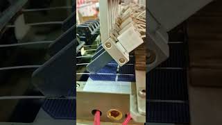 Solar Panel Manufacturing Process facts solarpanel soldering [upl. by Yssor]