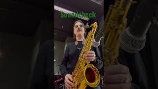 Selmer Supreme Tenor Sax in action [upl. by Tlok]