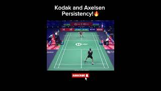 Persistence Pays Off Intense Rally Between Viktor Axelsen amp Kodai Naraoka  Badminton Highlights [upl. by Rothberg]