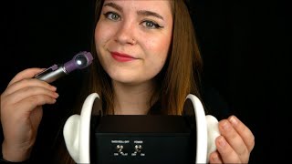 All Otoscope Ear Examination Gentle Ear Palpation Lots of In Ear Whispering 🩺 ASMR Medical RP [upl. by Nadnal]