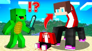 JJ TURNED INTO An MUTANT CREEPER Mikey SAVES JJ in Minecraft survive Maizen [upl. by Ycniuq354]