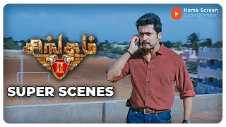 Singam II Super Scenes  Duty calls Durai Singam is back   Suriya  Anushka Shetty  Hansika [upl. by Tova]