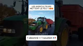 QUAND LES POMPIERS AFFRONTENT LES BRAISES DE LA COLÈRE AGRICOLE 🔥🔥 [upl. by Angelita]