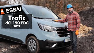 Essai Renault Trafic dCi 150 EDC 2021 [upl. by Nahama13]