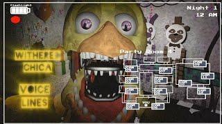 FNaF SFM short  Withered Chica voice lines [upl. by Ursala]