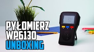 Czujnik smogu  Unboxing PL  Pyłomierz 6w1  model WP6130 [upl. by Eldnik]