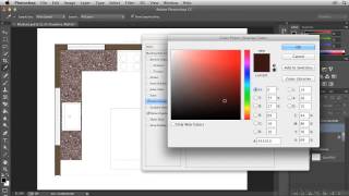 Photoshop for Architects Tutorial  Using Pattern And Colour Overlay Together [upl. by Enelime387]