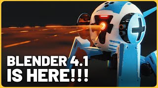 Blender 41 Features in Less than Five minutes [upl. by Ardnasxela]