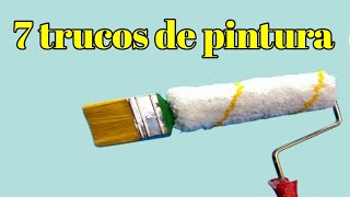 7 trucos de pintura que te convertirán en oficial de pintura  7 حيل للرسم تجعلك بارعًا في المستوى [upl. by Nelie]