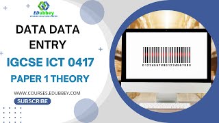 Chapter 22 Direct data entry  IGCSE ICT 0417 Theory Paper 1  Quick revision [upl. by Edgell]