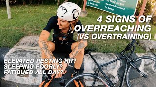 Overreaching vs Overtraining  4 key symptoms of these IRONMAN Training risks  how to recover fast [upl. by Anahpets]