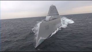 Future USS Michael Monsoor DDG 1001 Completes Acceptance Trials [upl. by Atreb953]