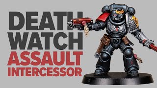 Painting Deathwatch Assault Intercessor [upl. by Oriel]