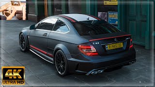 MERCEDES BENZ C63 AMG COUPE BLACK SERIES VOLANTE CASEIRO [upl. by Myca]