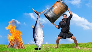 Barrel Fish Recipe  പാട്ടയിൽ ചുട്ട മീൻ  M4 Tech [upl. by Ulrica]