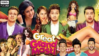 Great Grand Masti Full Movie  Riteish Deshmukh  Vivek Oberoi  Aftab  Urvashi  Review amp Fact [upl. by Keriann]