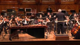 Ayami Okamura plays Paul Creston Concertino for Marimba and Orchestra 3rd movement [upl. by Bale]