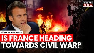 France Riots  Protests Erupt In The Capital Paris  France Fears Civil War Amid Elections  News [upl. by Ennovy]